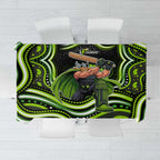 Sydney Thunder Cricket Tablecloth Australian Cricket Mascot - Modern Indigenous Style