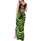 Sydney Thunder Cricket Tank Maxi Dress Australian Cricket Mascot - Modern Indigenous Style