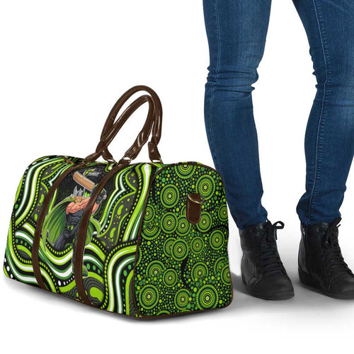 Sydney Thunder Cricket Travel Bag Australian Cricket Mascot - Modern Indigenous Style