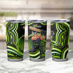 Sydney Thunder Cricket Tumbler Cup Australian Cricket Mascot - Modern Indigenous Style