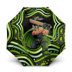 Sydney Thunder Cricket Umbrella Australian Cricket Mascot - Modern Indigenous Style