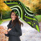 Sydney Thunder Cricket Umbrella Australian Cricket Mascot - Modern Indigenous Style