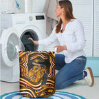 Perth Scorchers Cricket Laundry Basket Australian Cricket Mascot - Modern Indigenous Style
