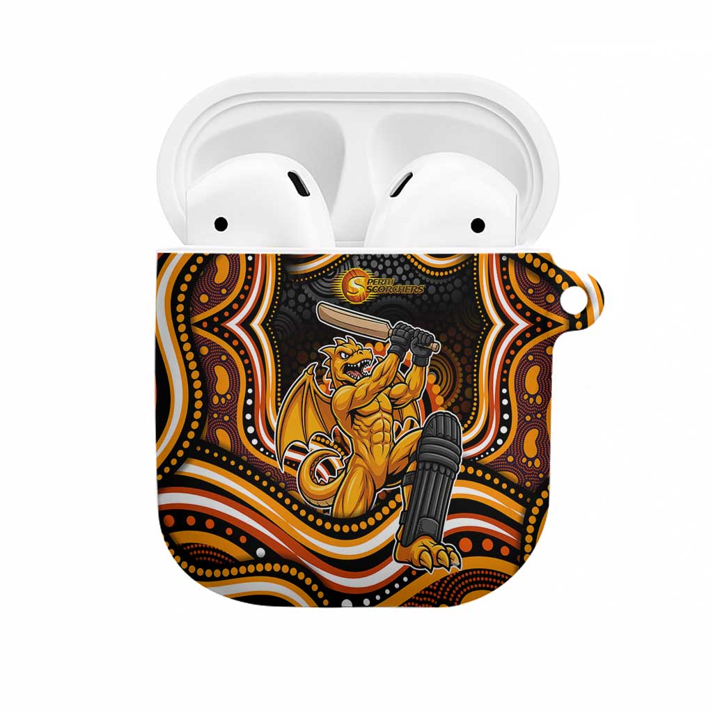 Perth Scorchers Cricket AirPods Case Australian Cricket Mascot - Modern Indigenous Style
