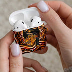 Perth Scorchers Cricket AirPods Case Australian Cricket Mascot - Modern Indigenous Style