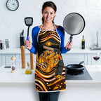 Perth Scorchers Cricket Apron Australian Cricket Mascot - Modern Indigenous Style