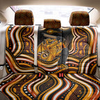 Perth Scorchers Cricket Back Car Seat Cover Australian Cricket Mascot - Modern Indigenous Style