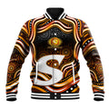 Perth Scorchers Cricket Baseball Jacket Australian Cricket Mascot - Modern Indigenous Style