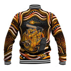 Perth Scorchers Cricket Baseball Jacket Australian Cricket Mascot - Modern Indigenous Style