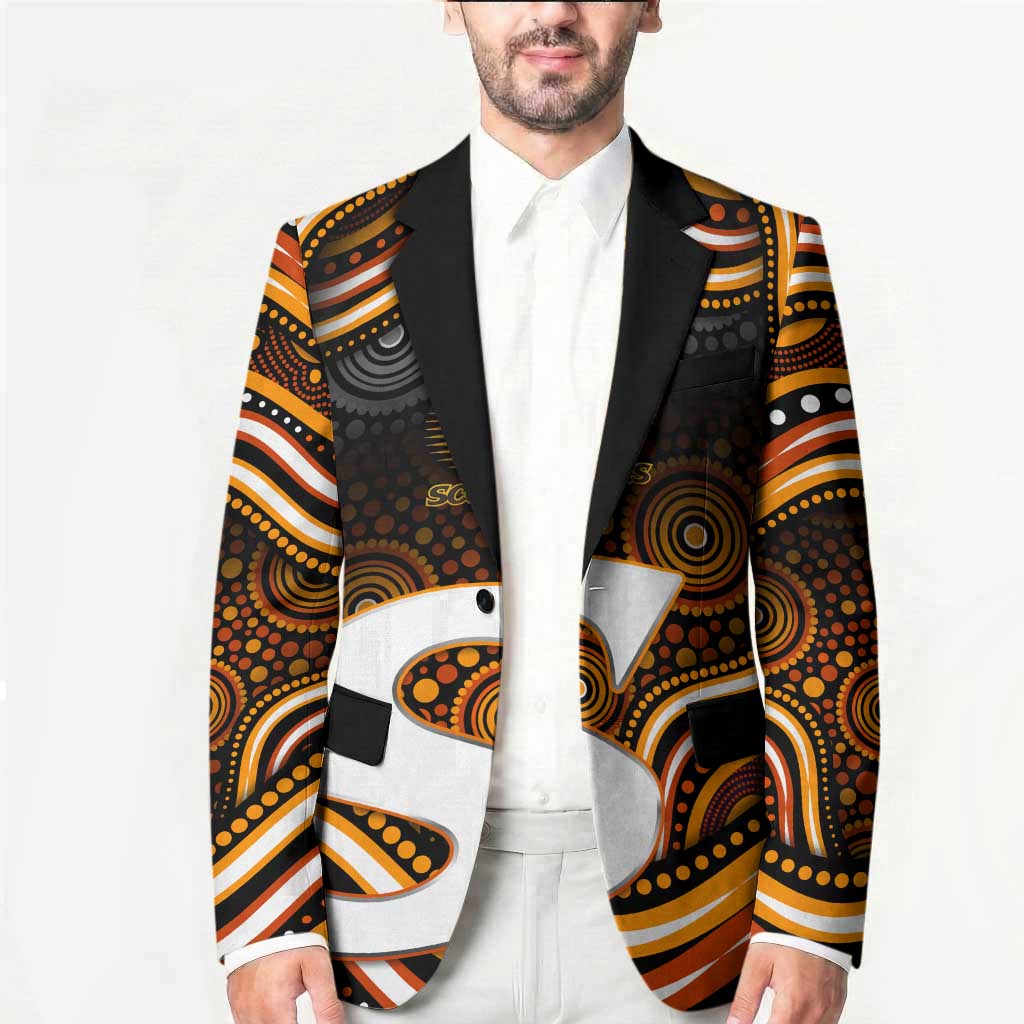 Perth Scorchers Cricket Blazer Australian Cricket Mascot - Modern Indigenous Style