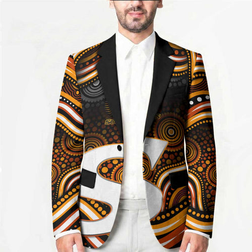 Perth Scorchers Cricket Blazer Australian Cricket Mascot - Modern Indigenous Style