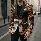 Perth Scorchers Cricket Blazer Australian Cricket Mascot - Modern Indigenous Style