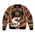 Perth Scorchers Cricket Bomber Jacket Australian Cricket Mascot - Modern Indigenous Style