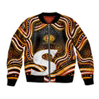 Perth Scorchers Cricket Bomber Jacket Australian Cricket Mascot - Modern Indigenous Style