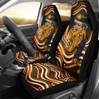 Perth Scorchers Cricket Car Seat Cover Australian Cricket Mascot - Modern Indigenous Style