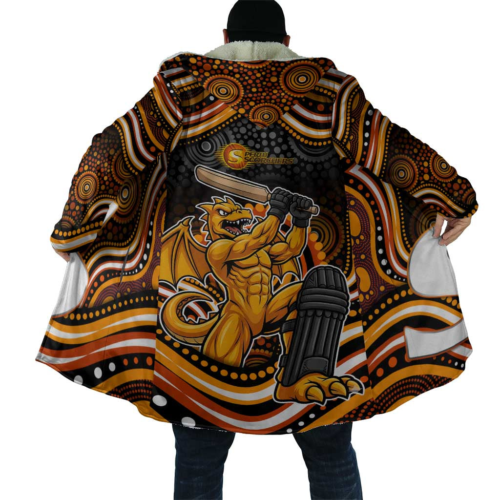 Perth Scorchers Cricket Cloak Australian Cricket Mascot - Modern Indigenous Style