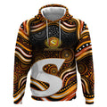 Perth Scorchers Cricket Hoodie Australian Cricket Mascot - Modern Indigenous Style