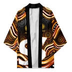 Perth Scorchers Cricket Kimono Australian Cricket Mascot - Modern Indigenous Style