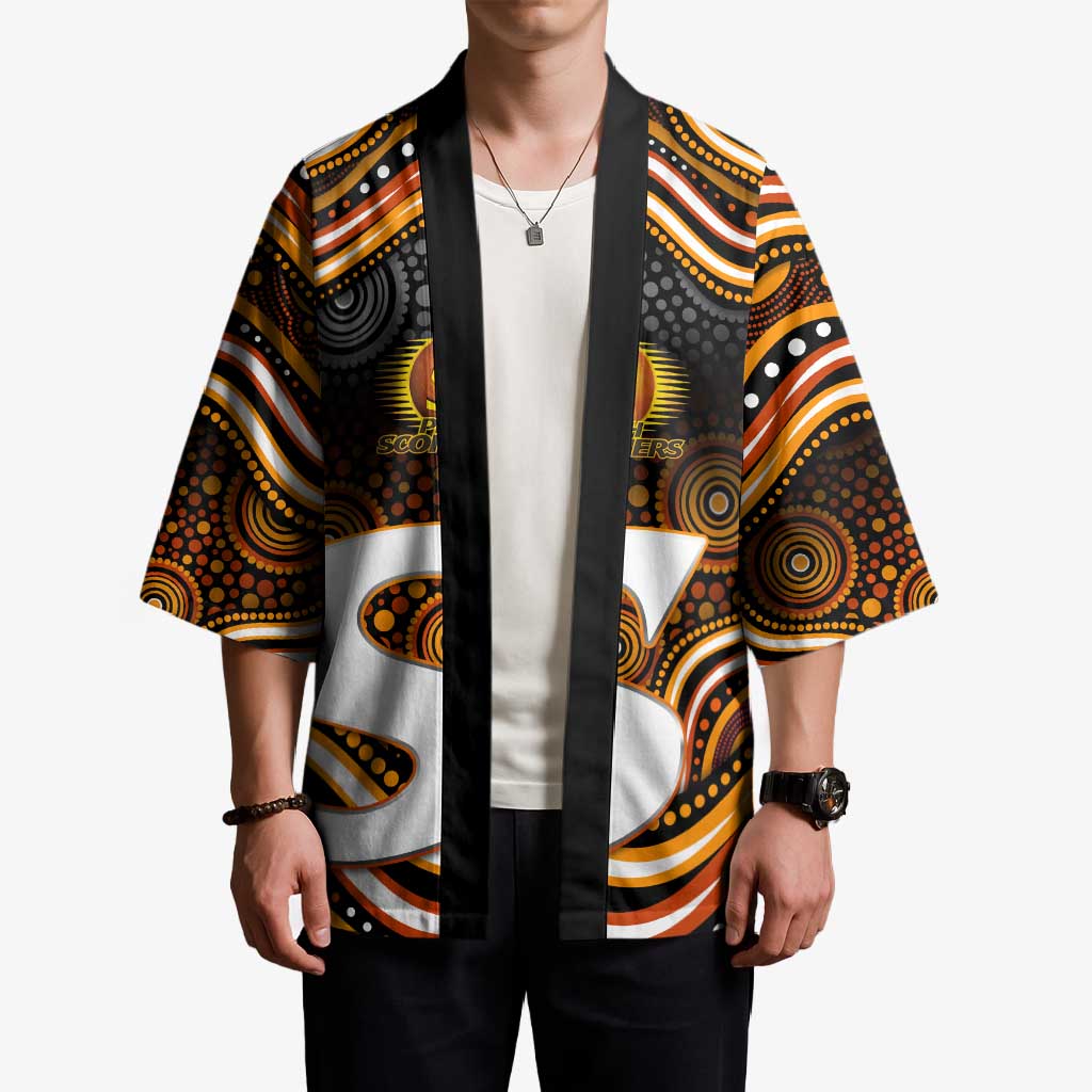 Perth Scorchers Cricket Kimono Australian Cricket Mascot - Modern Indigenous Style