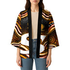 Perth Scorchers Cricket Kimono Australian Cricket Mascot - Modern Indigenous Style
