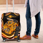 Perth Scorchers Cricket Luggage Cover Australian Cricket Mascot - Modern Indigenous Style