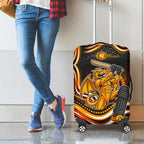 Perth Scorchers Cricket Luggage Cover Australian Cricket Mascot - Modern Indigenous Style