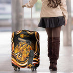 Perth Scorchers Cricket Luggage Cover Australian Cricket Mascot - Modern Indigenous Style