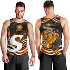 Perth Scorchers Cricket Men Tank Top Australian Cricket Mascot - Modern Indigenous Style