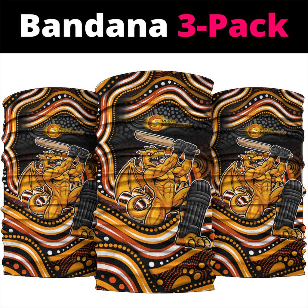 Perth Scorchers Cricket Neck Gaiter Australian Cricket Mascot - Modern Indigenous Style