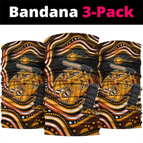 Perth Scorchers Cricket Neck Gaiter Australian Cricket Mascot - Modern Indigenous Style