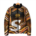 Perth Scorchers Cricket Padded Jacket Australian Cricket Mascot - Modern Indigenous Style