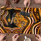 Perth Scorchers Cricket Puzzle Australian Cricket Mascot - Modern Indigenous Style