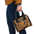 Perth Scorchers Cricket Shoulder Handbag Australian Cricket Mascot - Modern Indigenous Style