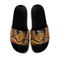 Perth Scorchers Cricket Slide Sandals Australian Cricket Mascot - Modern Indigenous Style