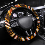 Perth Scorchers Cricket Steering Wheel Cover Australian Cricket Mascot - Modern Indigenous Style