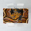Perth Scorchers Cricket Tablecloth Australian Cricket Mascot - Modern Indigenous Style