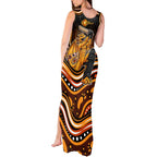Perth Scorchers Cricket Tank Maxi Dress Australian Cricket Mascot - Modern Indigenous Style