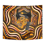 Perth Scorchers Cricket Tapestry Australian Cricket Mascot - Modern Indigenous Style