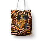 Perth Scorchers Cricket Tote Bag Australian Cricket Mascot - Modern Indigenous Style