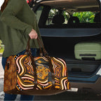 Perth Scorchers Cricket Travel Bag Australian Cricket Mascot - Modern Indigenous Style