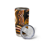 Perth Scorchers Cricket Tumbler Cup Australian Cricket Mascot - Modern Indigenous Style