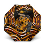 Perth Scorchers Cricket Umbrella Australian Cricket Mascot - Modern Indigenous Style