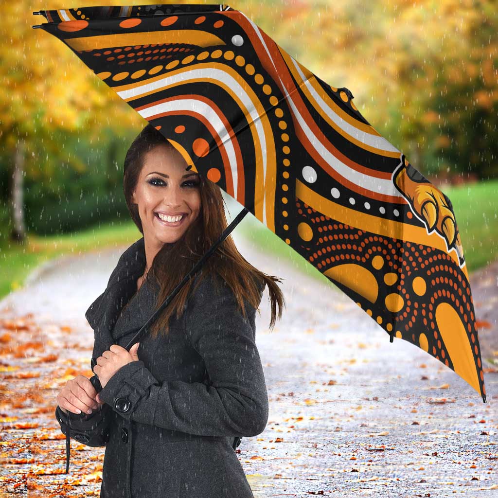 Perth Scorchers Cricket Umbrella Australian Cricket Mascot - Modern Indigenous Style