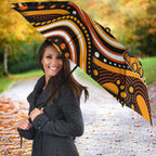 Perth Scorchers Cricket Umbrella Australian Cricket Mascot - Modern Indigenous Style