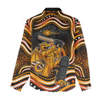 Perth Scorchers Cricket Women Casual Shirt Australian Cricket Mascot - Modern Indigenous Style