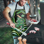 Melbourne Stars Cricket Apron Australian Cricket Mascot - Modern Indigenous Style