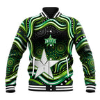 Melbourne Stars Cricket Baseball Jacket Australian Cricket Mascot - Modern Indigenous Style