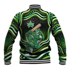 Melbourne Stars Cricket Baseball Jacket Australian Cricket Mascot - Modern Indigenous Style