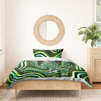 Melbourne Stars Cricket Bedding Set Australian Cricket Mascot - Modern Indigenous Style