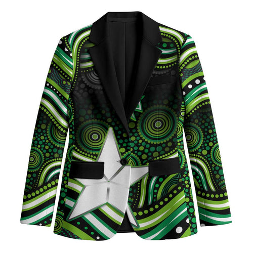 Melbourne Stars Cricket Blazer Australian Cricket Mascot - Modern Indigenous Style